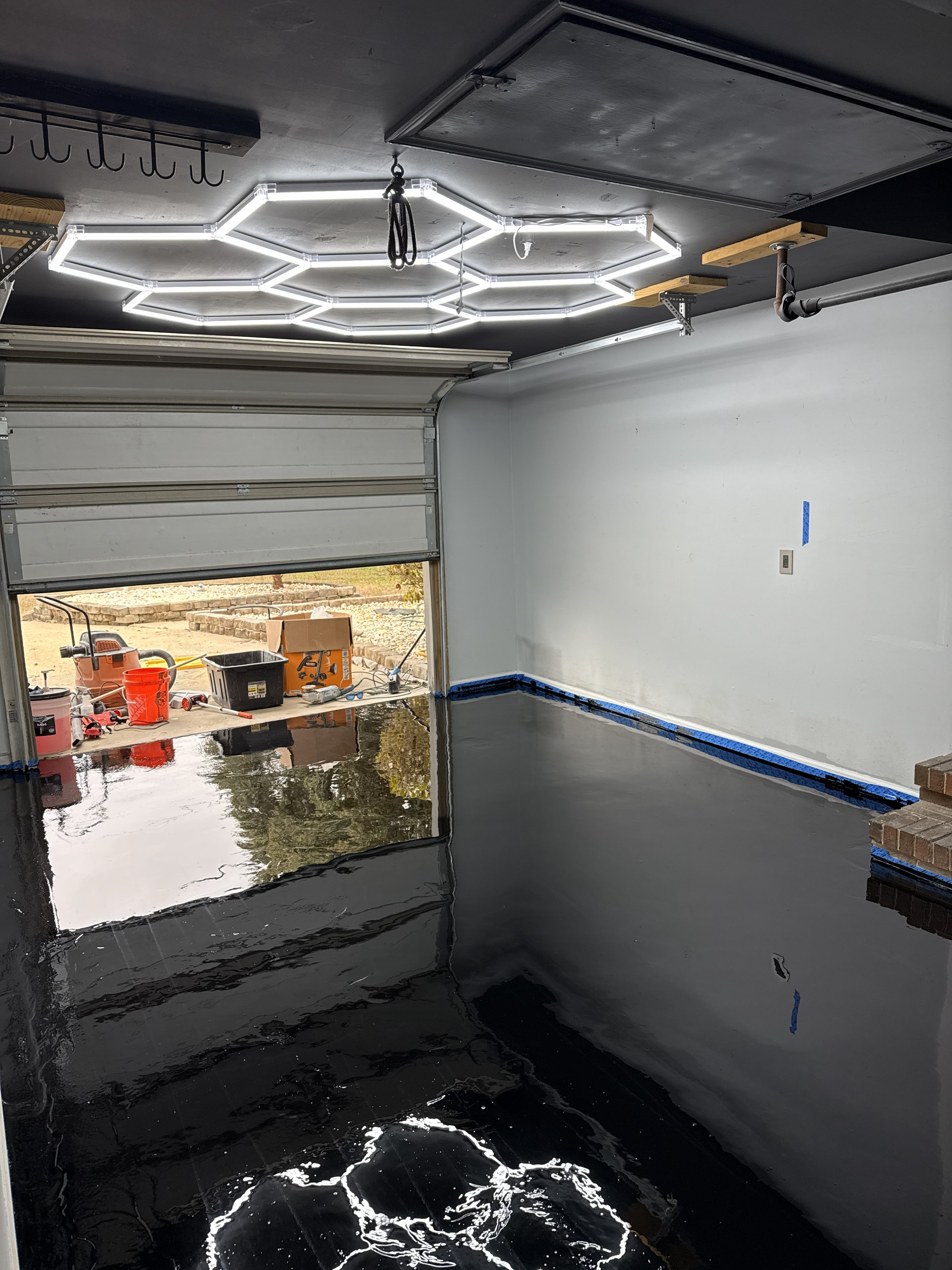 After - Premium epoxy flooring installation