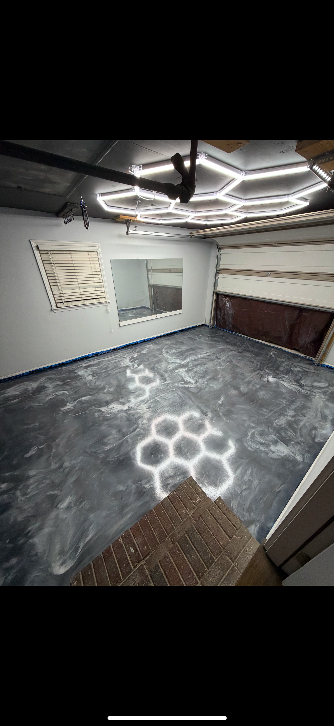 After - Premium epoxy flooring installation